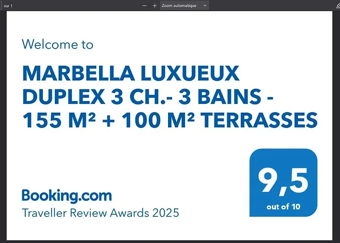 Lejlighed Marbella Luxueux Duplex 3 Ch.- 3 Bains - 155 M² + 100 M² Terrasses Estepona